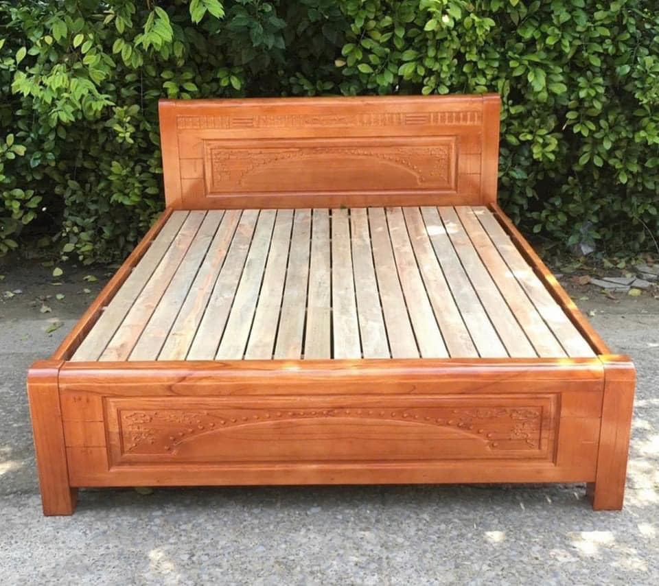 Giường Ngủ Gỗ Xoan Đào Bắc